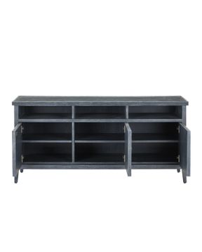 Santos Vintage Navy Rectangular Cabinet by Currey and Company - view 4
