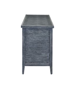 Santos Vintage Navy Rectangular Cabinet by Currey and Company - view 5