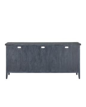 Santos Vintage Navy Rectangular Cabinet by Currey and Company - view 6