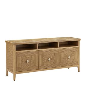 Santos Sea Sand Rectangular Cabinet by Currey and Company