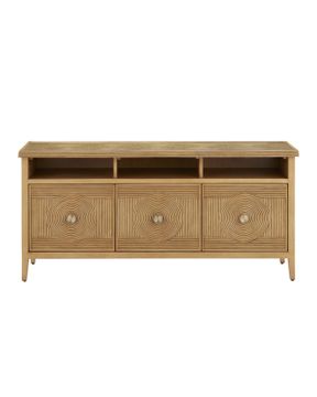 Santos Sea Sand Rectangular Cabinet by Currey and Company - view 4