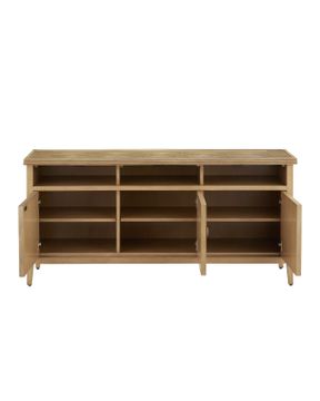 Santos Sea Sand Rectangular Cabinet by Currey and Company - view 5