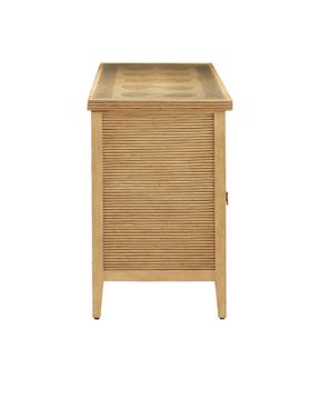 Santos Sea Sand Rectangular Cabinet by Currey and Company - view 6