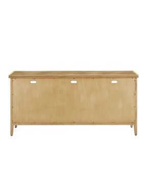 Santos Sea Sand Rectangular Cabinet by Currey and Company - view 7