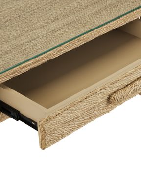 Olisa Rope Desk by Currey and Company - view 2