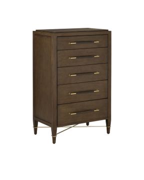 Verona Chanterelle Five-Drawer Chest by Currey and Company