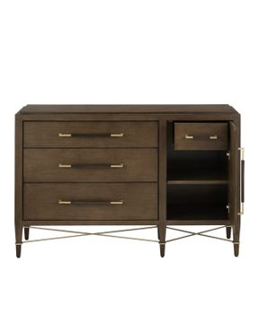 Verona Chanterelle Three-Drawer Chest by Currey and Company - view 3