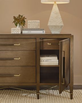 Verona Chanterelle Three-Drawer Chest by Currey and Company - view 7