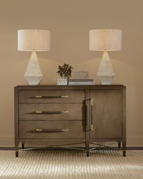 Verona Chanterelle Three-Drawer Chest by Currey and Company - view 8