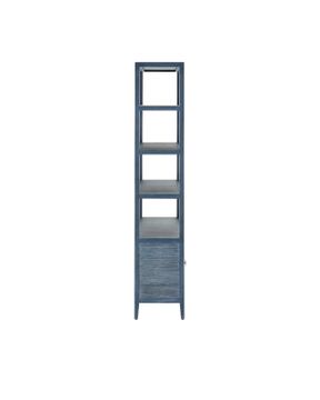 Santos Vintage Navy Storage Etagere by Currey and Company - view 5