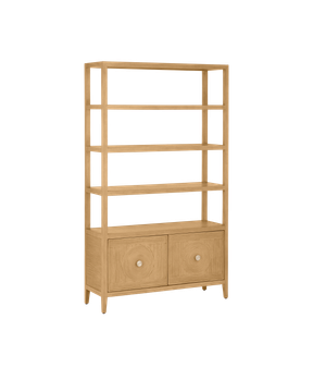Santos Sea Sand Storage Etagere by Currey and Company