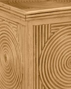 Santos Sea Sand Accent Table by Currey and Company - view 2
