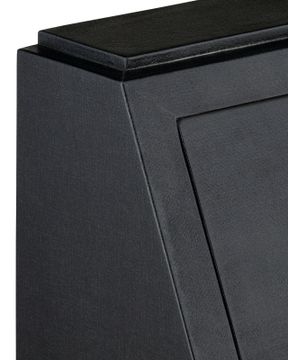 Verona Black Secretary Desk by Currey and Company - view 3