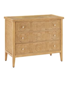 Santos Sea Sand Large Chest by Currey and Company