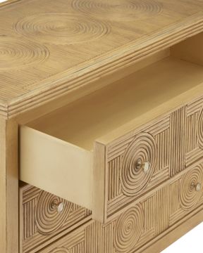 Santos Sea Sand Large Chest by Currey and Company - view 2