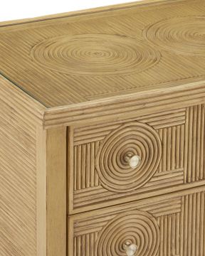 Santos Sea Sand Large Chest by Currey and Company - view 3