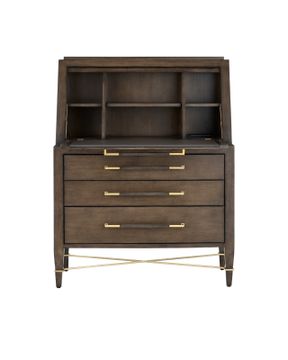 Verona Chanterelle Secretary Desk by Currey and Company - view 7