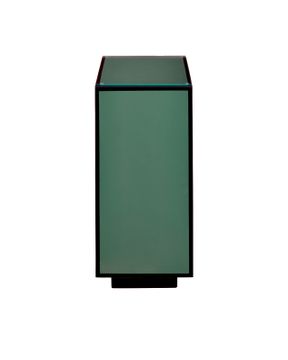 Green Lacquer Side Table by Currey and Company - view 4