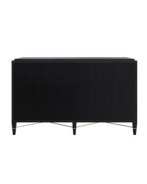Verona Black Six-Drawer Chest by Currey and Company - view 5