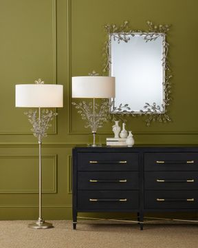 Verona Black Six-Drawer Chest by Currey and Company - view 9