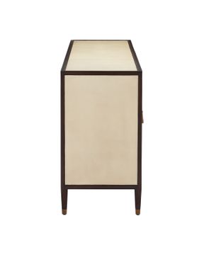 Evie Large Shagreen Credenza by Currey and Company - view 6