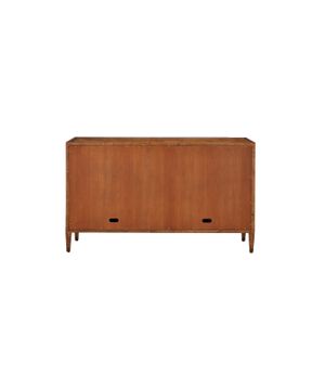 Evie Burl Credenza by Currey and Company - view 5