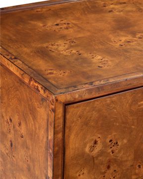 Evie Burl Credenza by Currey and Company - view 8