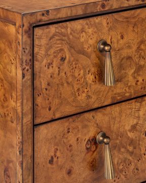 Evie Burl Chest by Currey and Company - view 2