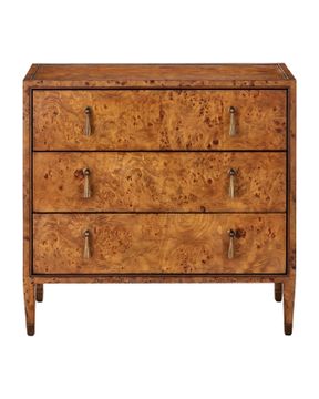 Evie Burl Chest by Currey and Company - view 3