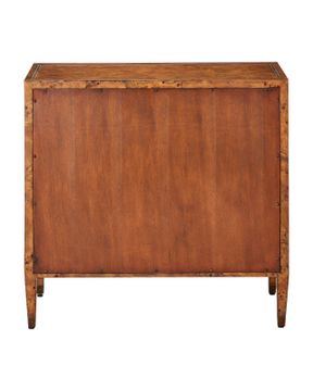 Evie Burl Chest by Currey and Company - view 5