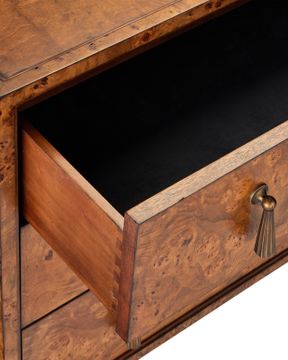 Evie Burl Chest by Currey and Company - view 6