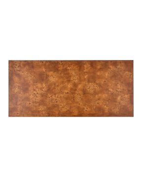 Evie Burl Writing Desk by Currey and Company - view 6