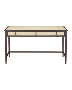 Evie Shagreen Writing Desk by Currey and Company - view 3