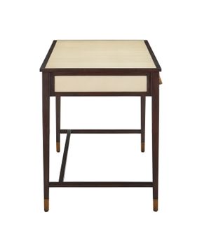 Evie Shagreen Writing Desk by Currey and Company - view 4