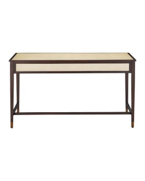 Evie Shagreen Writing Desk by Currey and Company - view 5