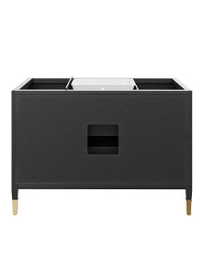 Verona 48" Black Vanity with Rectangular Undermount Sink by Currey and Company - view 7