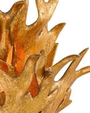 Formby Gold Wall Sconce by Currey and Company - view 2