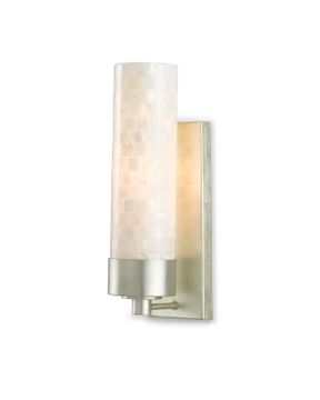 Abadan Silver Wall Sconce by Currey and Company