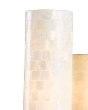 Abadan Silver Wall Sconce by Currey and Company - view 2