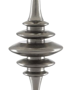 Cressida Nickel Table Lamp by Currey and Company - view 2