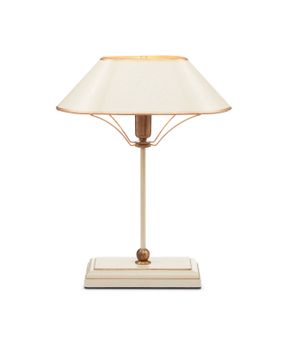 Daphne Ivory Table Lamp by Currey and Company