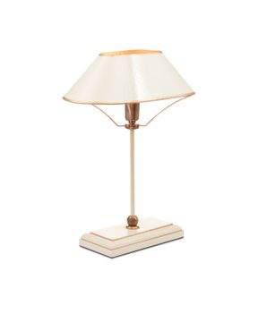 Daphne Ivory Table Lamp by Currey and Company - view 3