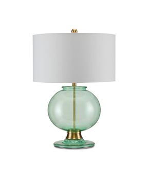 Jocasta Green Table Lamp by Currey and Company - view 3