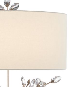 Forget-Me-Not Silver Table Lamp by Currey and Company - view 3
