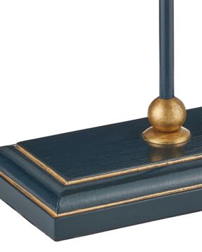 Daphne Navy Table Lamp by Currey and Company - view 3