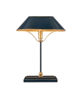 Daphne Navy Table Lamp by Currey and Company - view 5