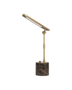 Hanford Brass Table Lamp by Currey and Company
