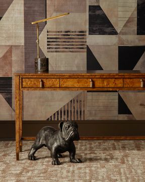 Hanford Brass Table Lamp by Currey and Company - view 6