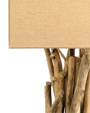 Driftwood Table Lamp by Currey and Company - view 2