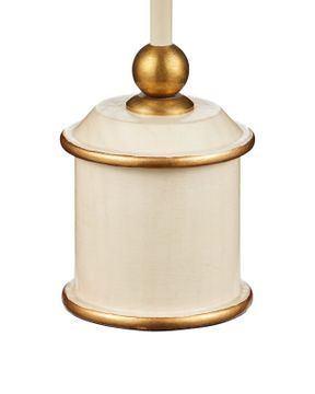 Daphne Ivory Cordless Table Lamp by Currey and Company - view 2